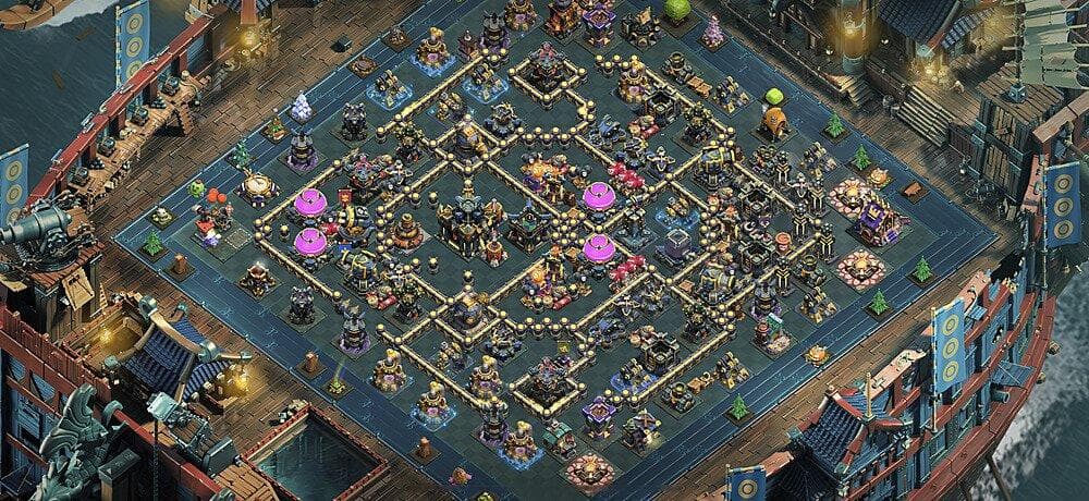 TH17 Strategic Hybrid Guard – Balanced Resource & Star Defense