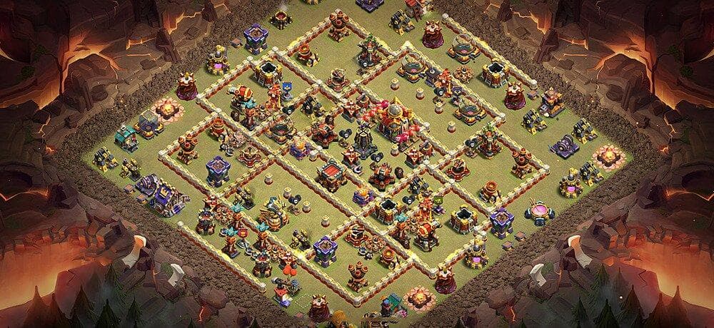 TH16 Tactical Offset War Base – Anti-3 Star & Anti-Air