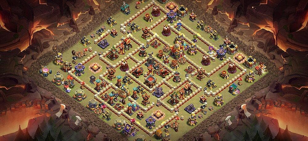TH16 Strategic Core War Base – Anti-Air & Star Denial