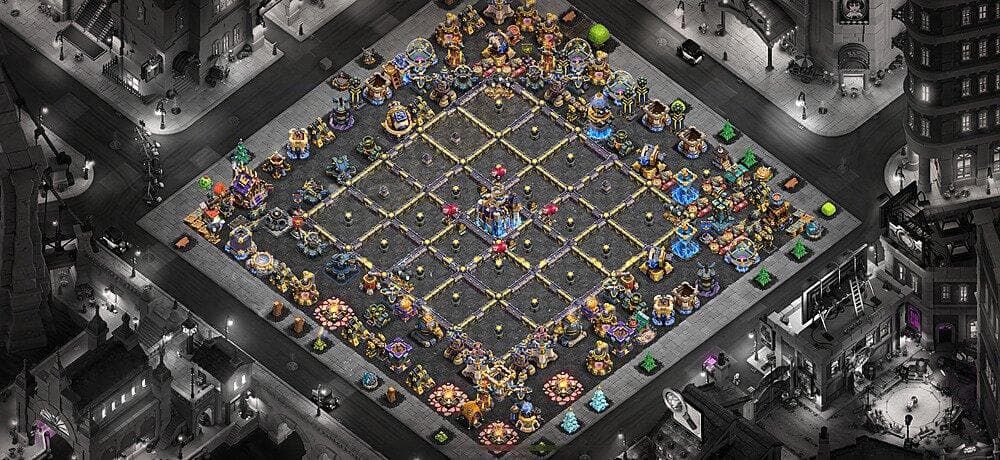 TH18 Grid-Lock Trophy Base – Strategic Star Shield