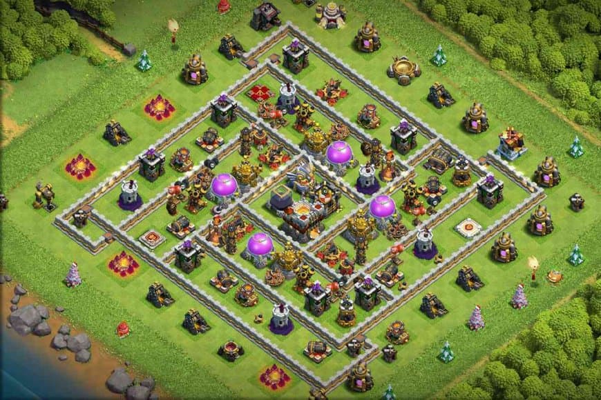 TH11 Farming Base – Strong Resource Defence