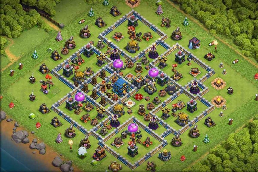 TH12 Farming Base – Resource Guard Layout