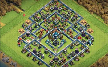 TH13 Defense Base – War-Ready Fortress Layout