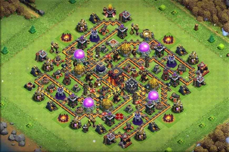 TH10 Defense Base – Impenetrable Stronghold