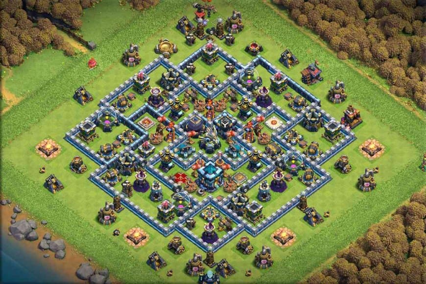 TH13 Defense Base – War-Ready Fortress Layout