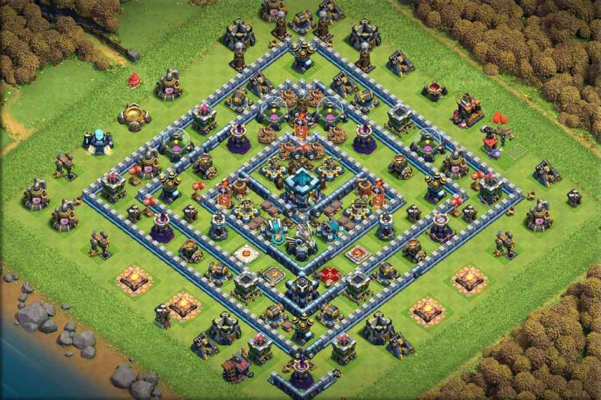 TH13 Defense Base – Strong Home-Village Layout