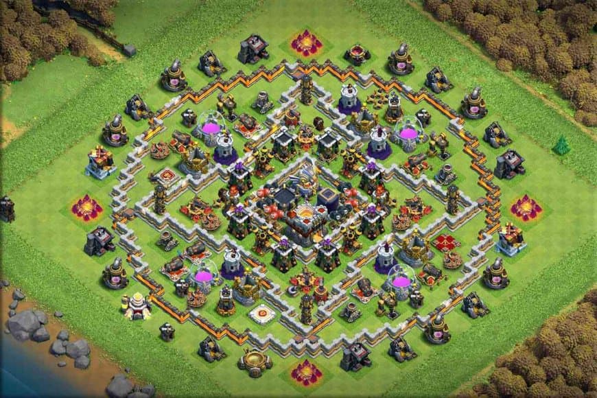 TH11 Defense Base – Elite War Stronghold