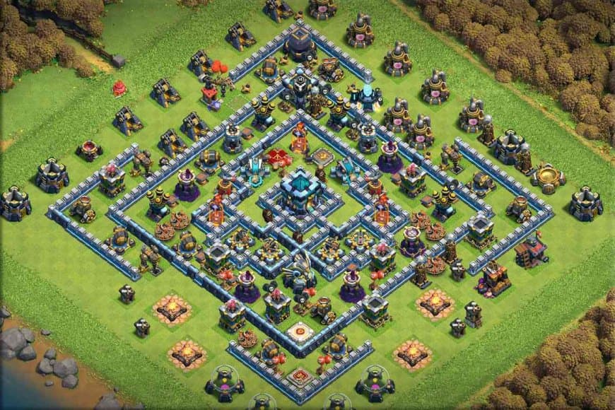 TH13 Defense Base – Strong Home-Village Layout