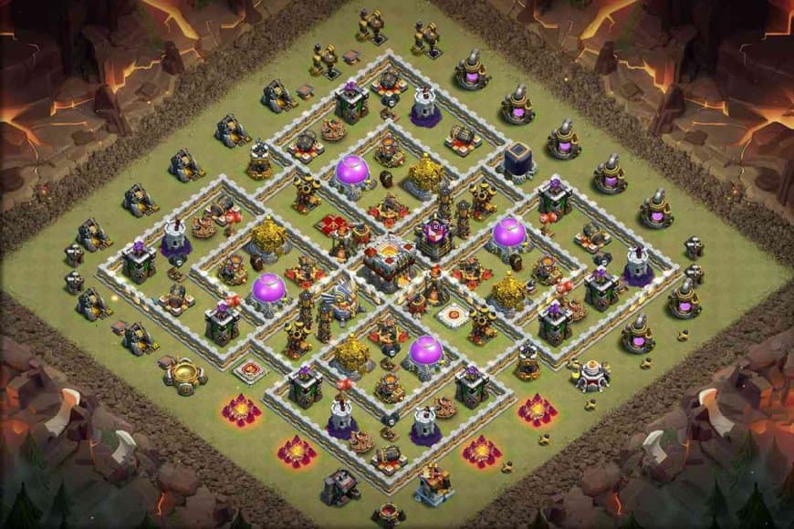 TH11 Anti-2-Star Base – Hardened Core Layout